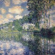 Claude Monet Poplars on the Banks of the Rive Epte USA oil painting artist